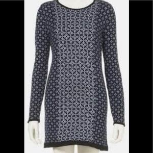 EUC-Cynthia Rowley Geometric Sweater Dress
